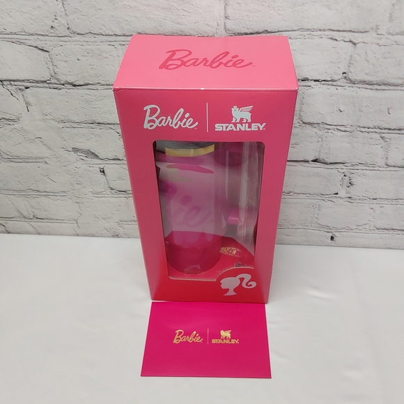 STANLEY 'THE FLOWSTATE' BARBIE ICON QUENCHER 40 oz TUMBLER BOXED SET - Picture 7 of 16